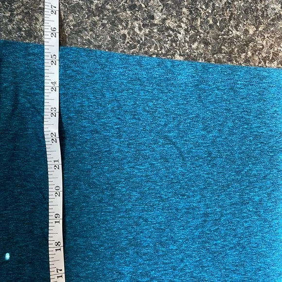 Mossimo Women’s Long Sleeve Round Neck Teel & Gray Speckled Shirt Size Small - Picture 6 of 10